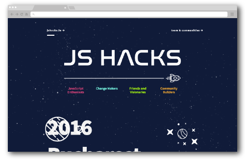 logo design website Romania JSHhacks-website